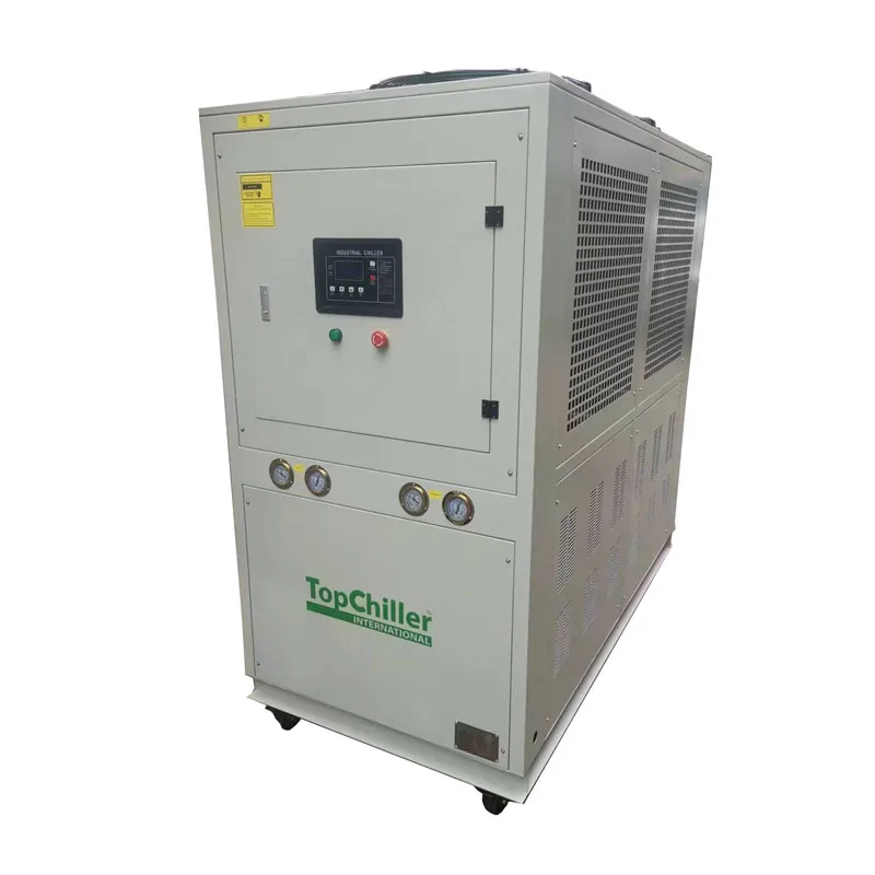 New Original Industrial Water Cooling System R134A Refrigerant 20hp 55kw 20TR Air Cooled Plastic Chiller 60HZ