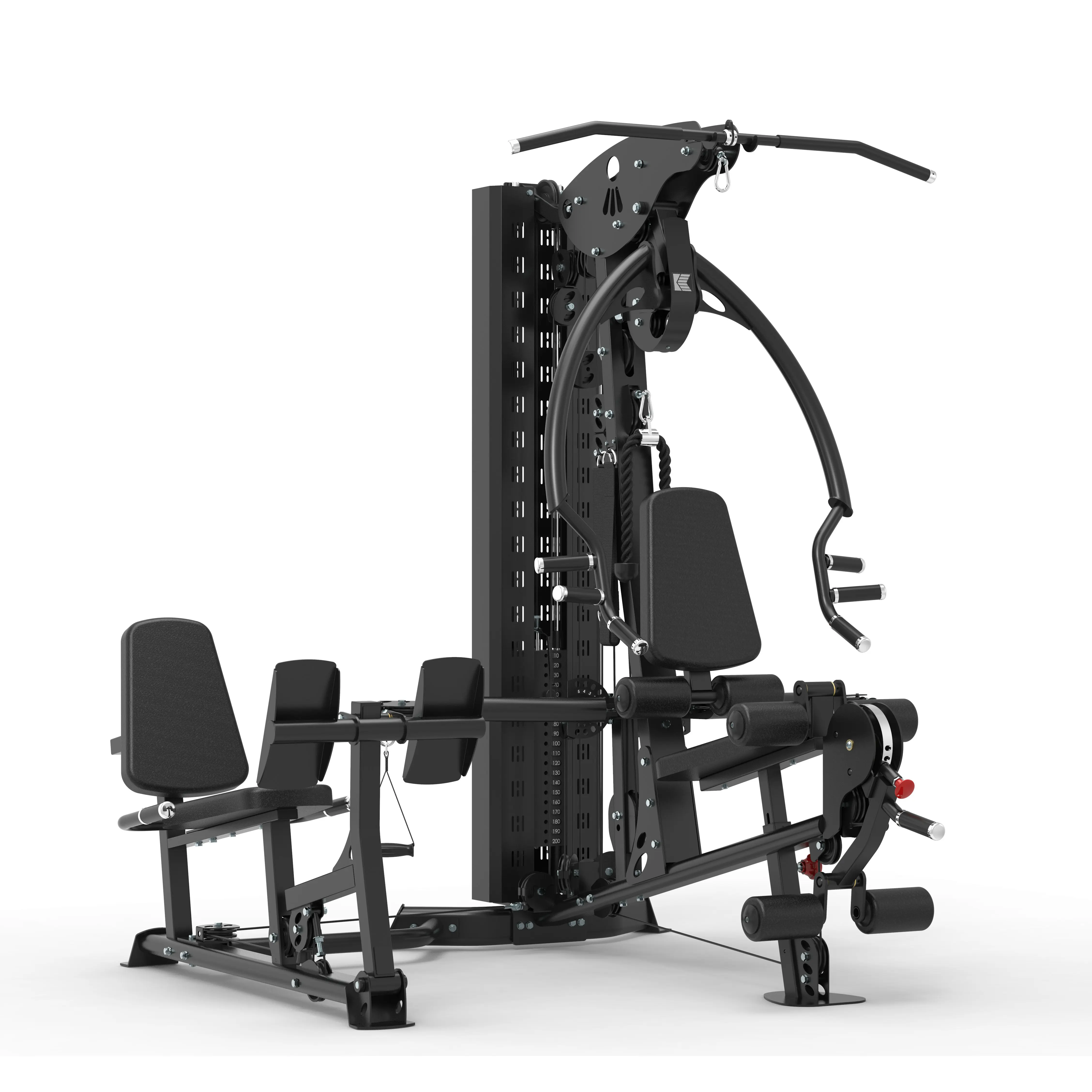 TOPFIT Unisex Multi-functional Commercial Strength Fitness Home Gym Equipment Multigym with Leg Press