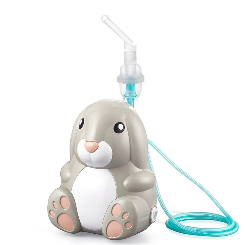 Cartoon Rabbit Nebulizer Physical Therapy Equipment Air Compressor Nebulizer Healthcare Atomizer