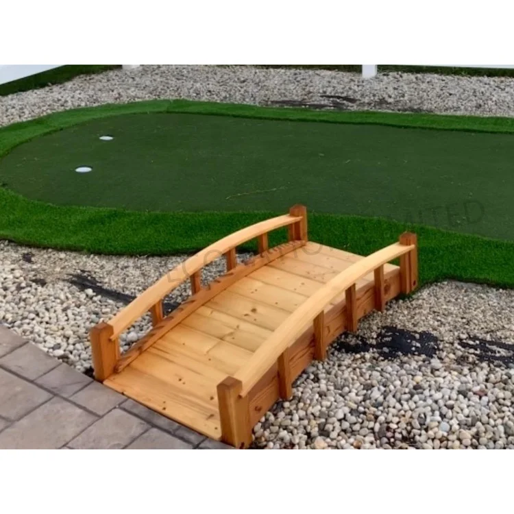 Creek Wooden Arch Bridge Garden Bridge for Sale