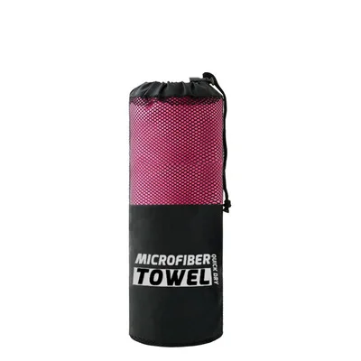 Изготовленный на заказ супер абсорбент быстро сохнут мягкие спортивные полотенца полотенце для занятия спортом из микрофибры