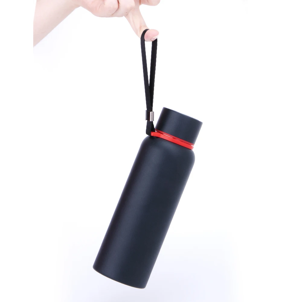 China manufacturer double wall stainless steel water bottle flasks for sale bullet vacuum 520ml