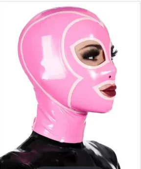 2024 latex headgear latex headgear for woman  sexy latex headgear