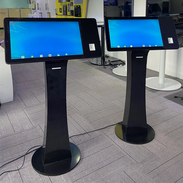 21.5 Inch touch kiosks with QR Code