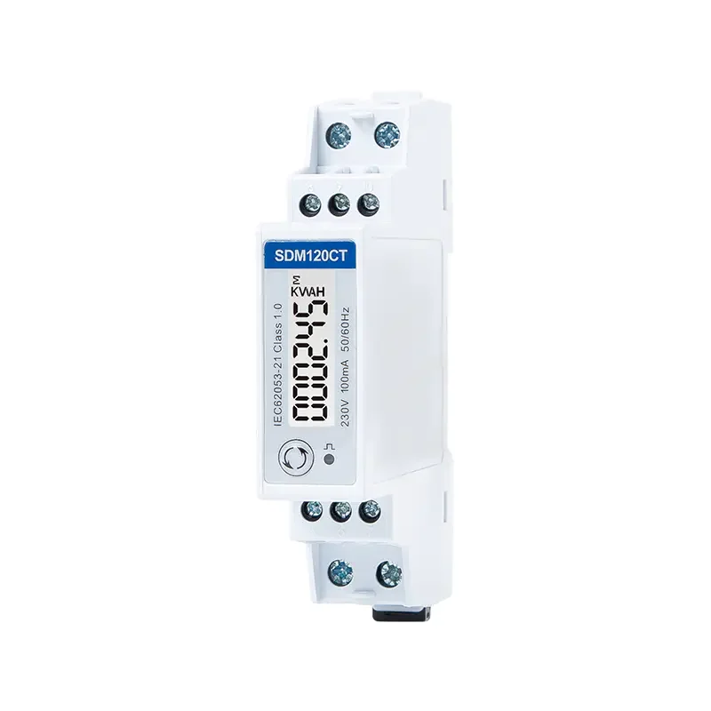 Eastron SDM120CT MID/RCM 100mA CT input Din Rail Single Phase Multi-function Solar PV /Zero Export Meter for PV Metering