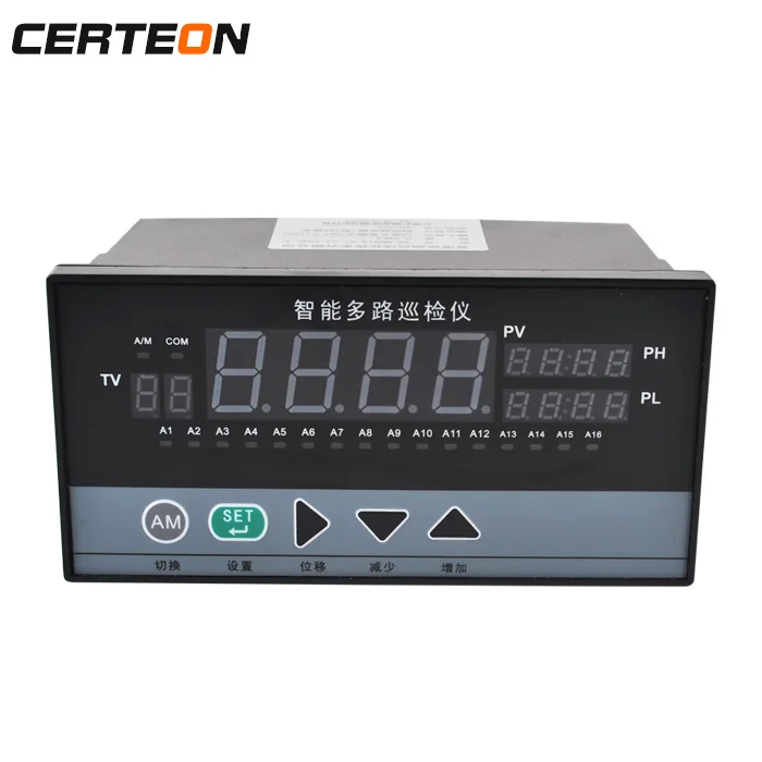 AC220V DC 24V xmtd multi channel RTD measurement analysis instruments incubator temperature controller for heating thermostat
