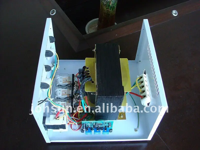 Custom Logo Electronic Voltage Stabilizer Avr-10000Va Power Voltage Regulator