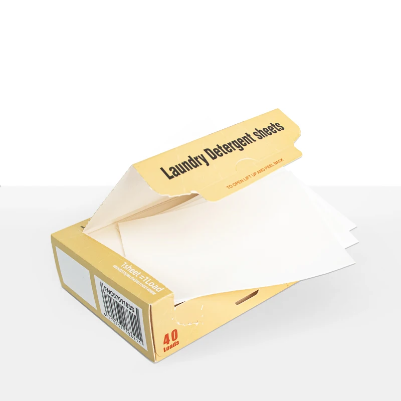 finice Biodegradable Eco Friendly Detergent Soap Laundry Detergent Sheets