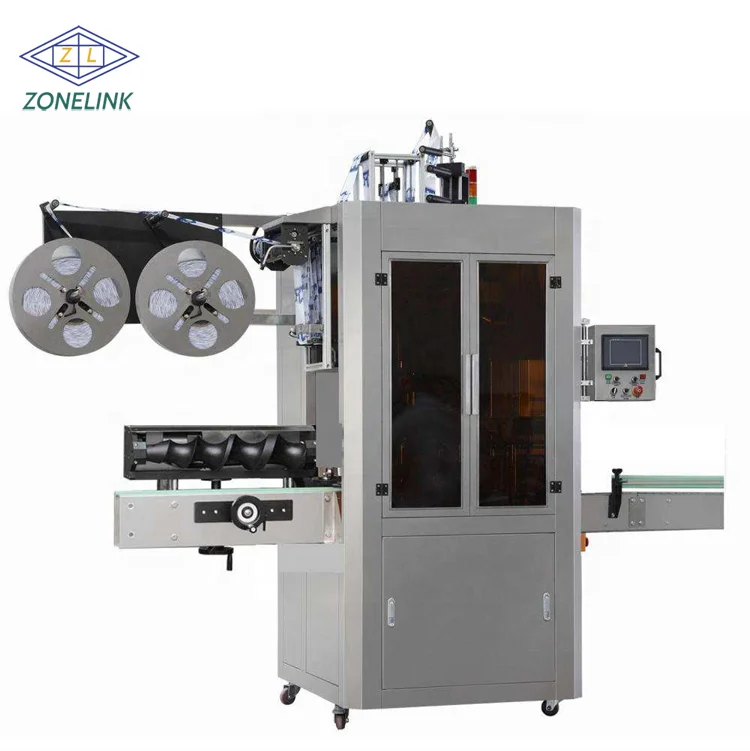 Пластиковая быстрая круглая автоматическая термоусадочная втулка аппликатор для этикеток пластиковые машины на бутылки с водой сделано в Китае