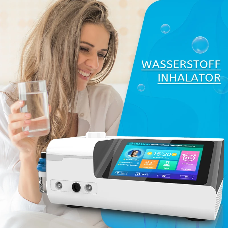Hydrogen Inhalation Machine 150ml Browns Gas Inhalieren Wasserstoff Sauerstoff Generator