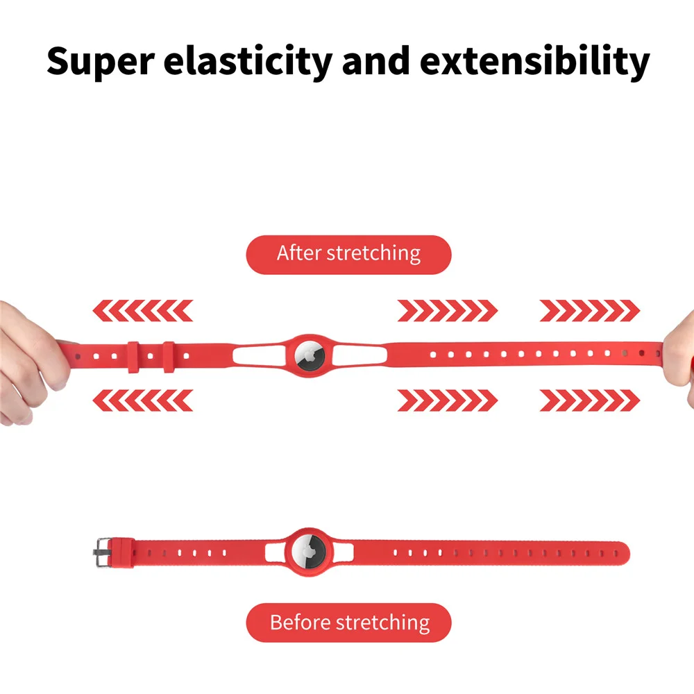 Оптовые горячо локатор GPS трекер для airtag чехол ПЭТ силиконовый защитный подходит airtags собака apple