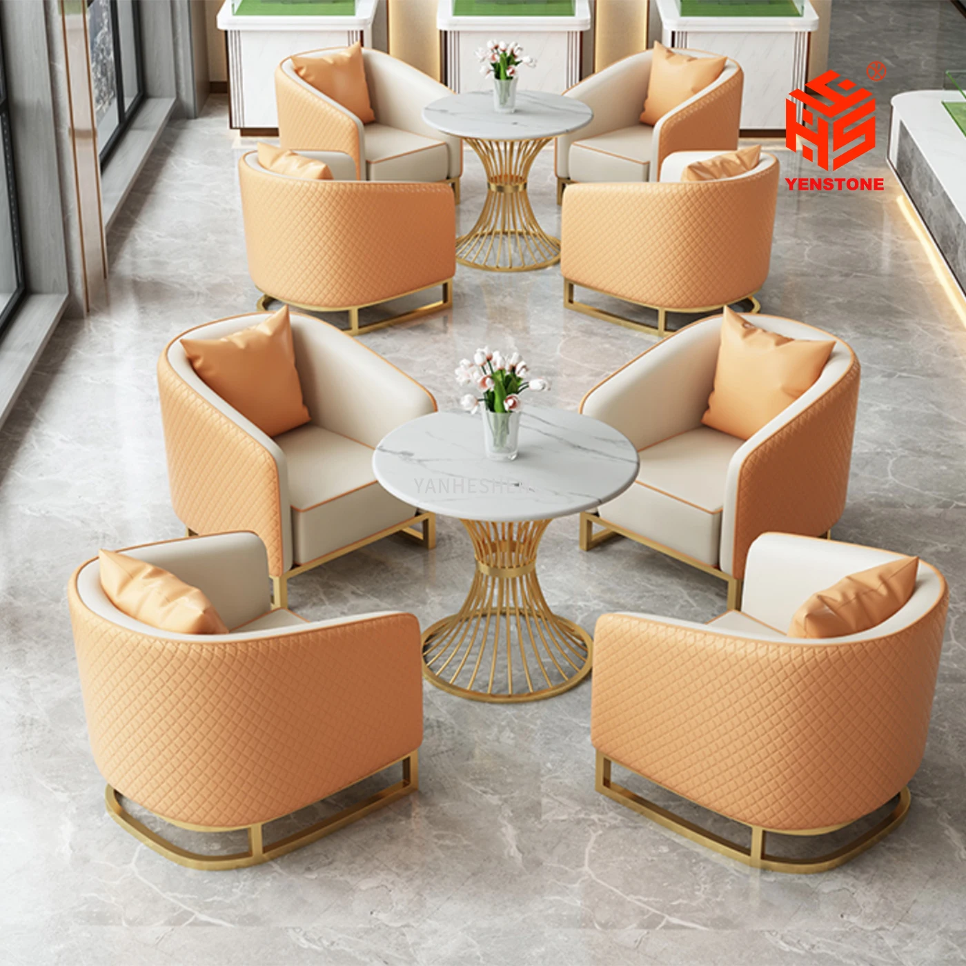 Офисный диван с центральным столиком дизайнерский роскошный офисный Высокий современный мини-диван из массива дерева 2022