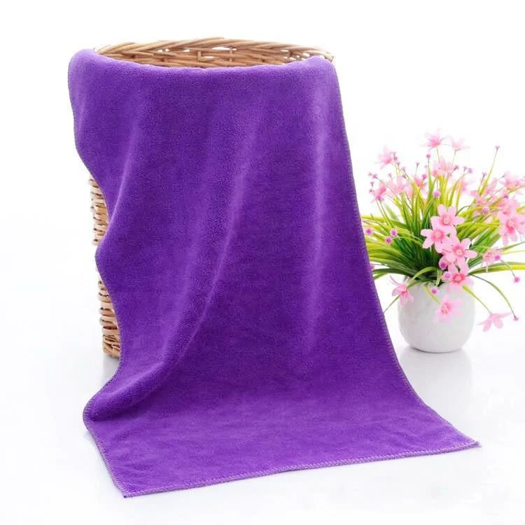 high quality microfiber fabric  bath towel face hand towel set soft and comfortable