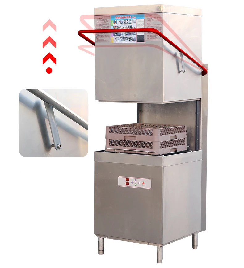 Hotel cleaning machine electric dishwasher uncovering full automatic kitchen dish washer for restaurant