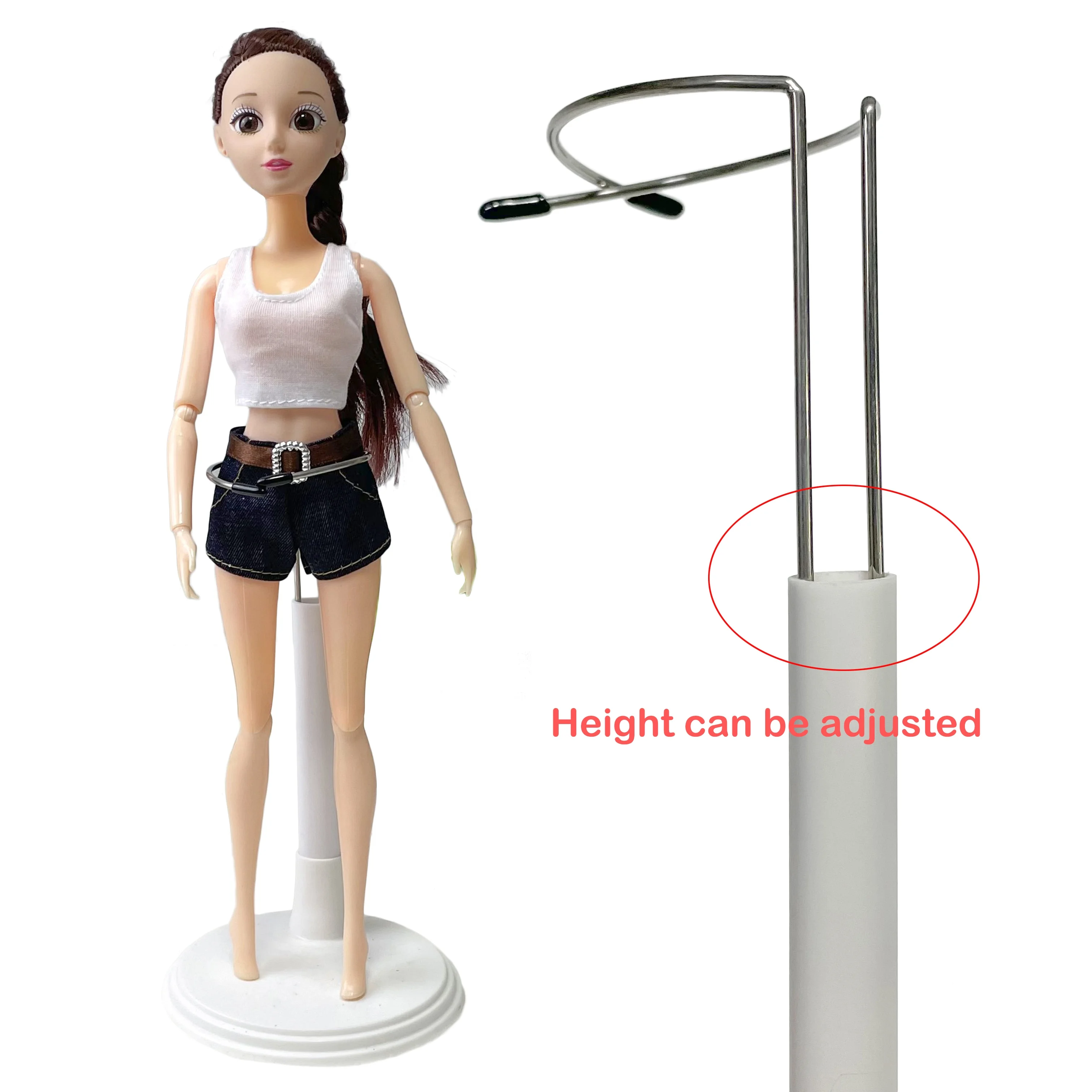 45cm Stand Doll Accessories Car Fix Stand Plastic Doll Display Stand