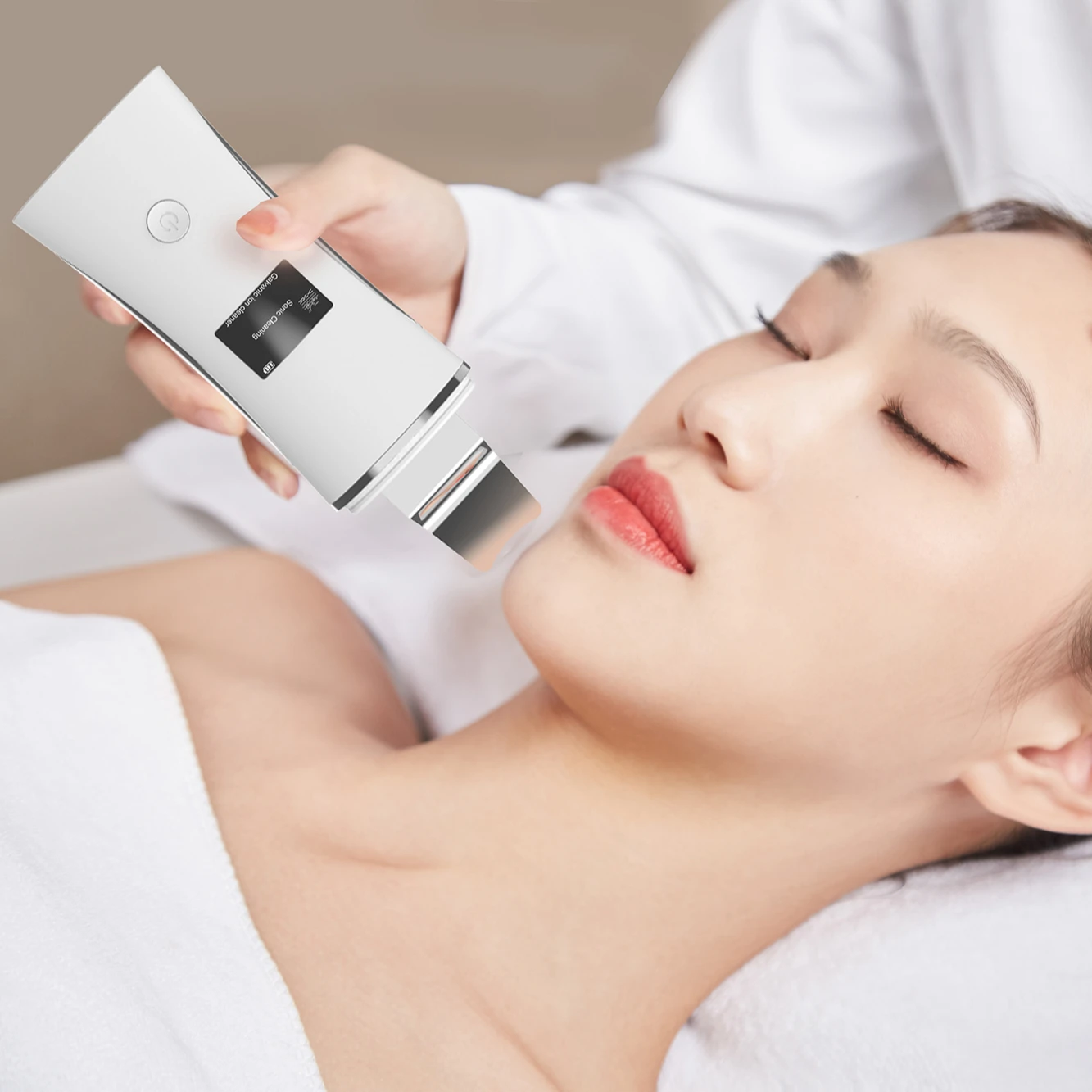 Portable Home Use Ultrasonic Facial Peeling Skin