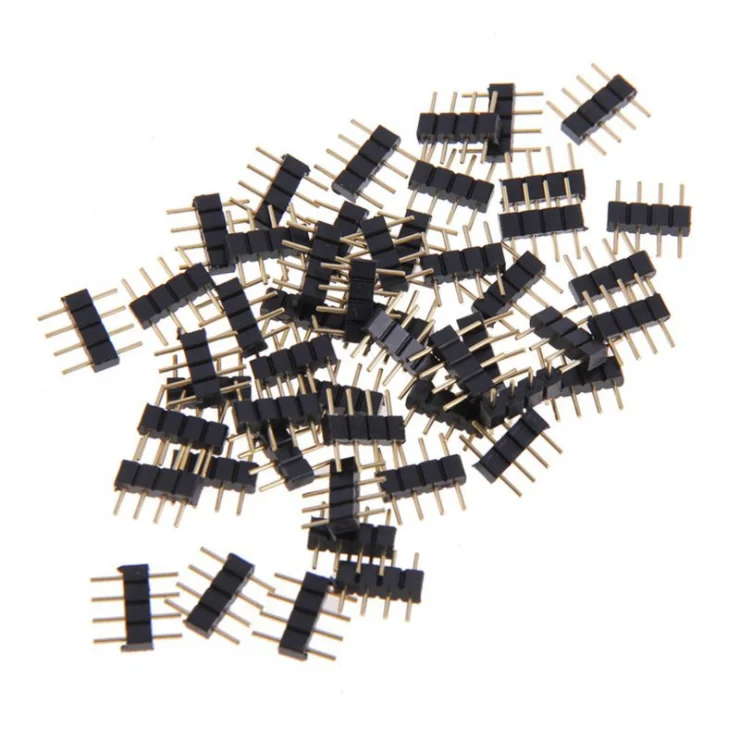 10 мм 4 pin разъем для цветных (RGB) светодиодных