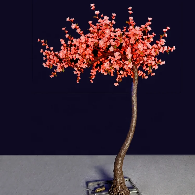 Outdoor waterproof Garden wedding holiday landscape flower lamp christmas 9ft led artificial cherry blossom tree light