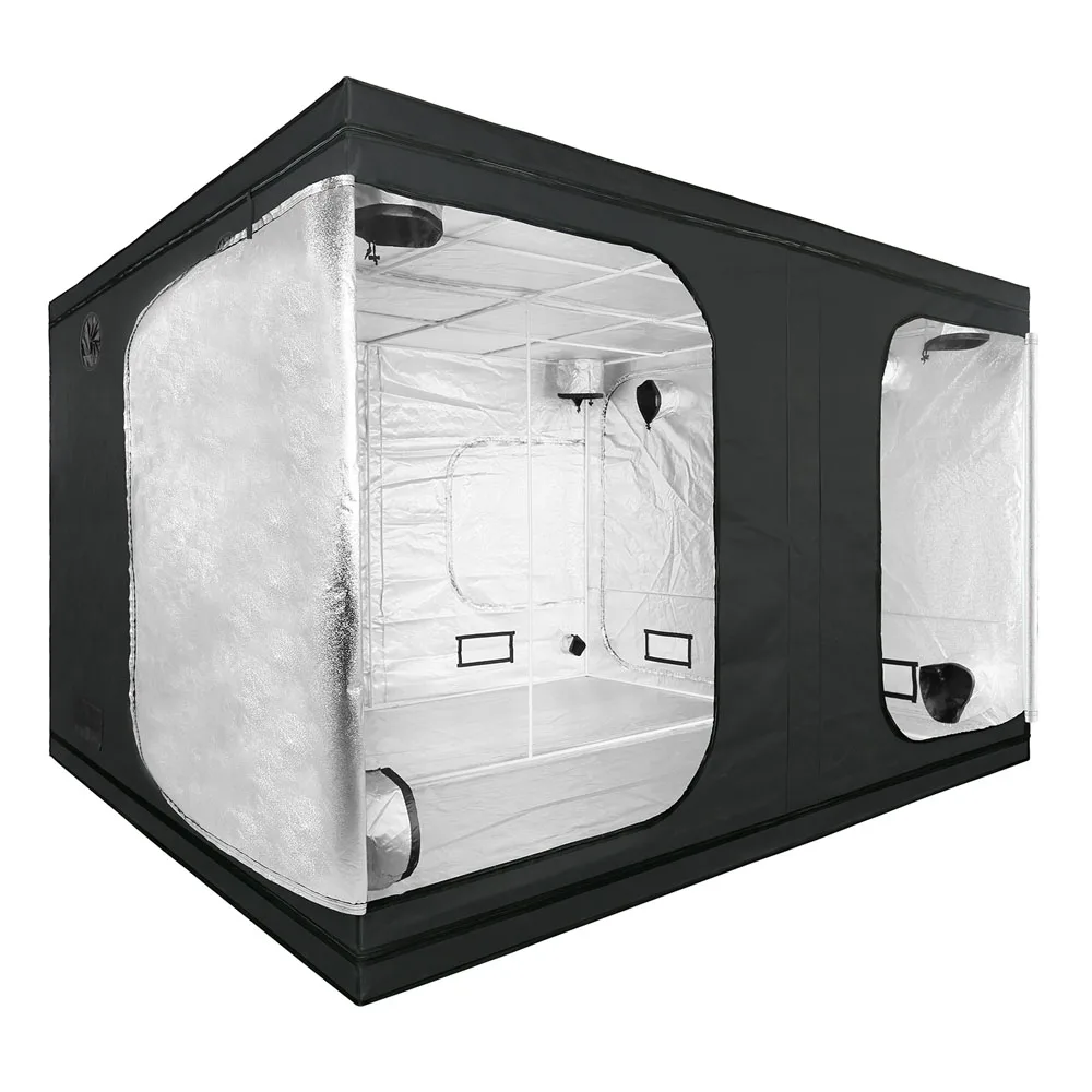 Custom Wholesale 600D 4X4 5X5 8X4 8X8 10X5 10X10 Hydroponic Indoor Grow Tent Complete Kit Grow Room