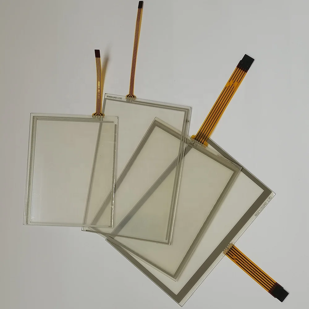 Резистивный емкостный сенсорный экран на заказ, сенсорная панель 2,4, 3,5, 4,3, 5, 5,6, 5,7, 6,5, 7, 10,1, 10,4, 12,1, 15, 15,6 дюйма