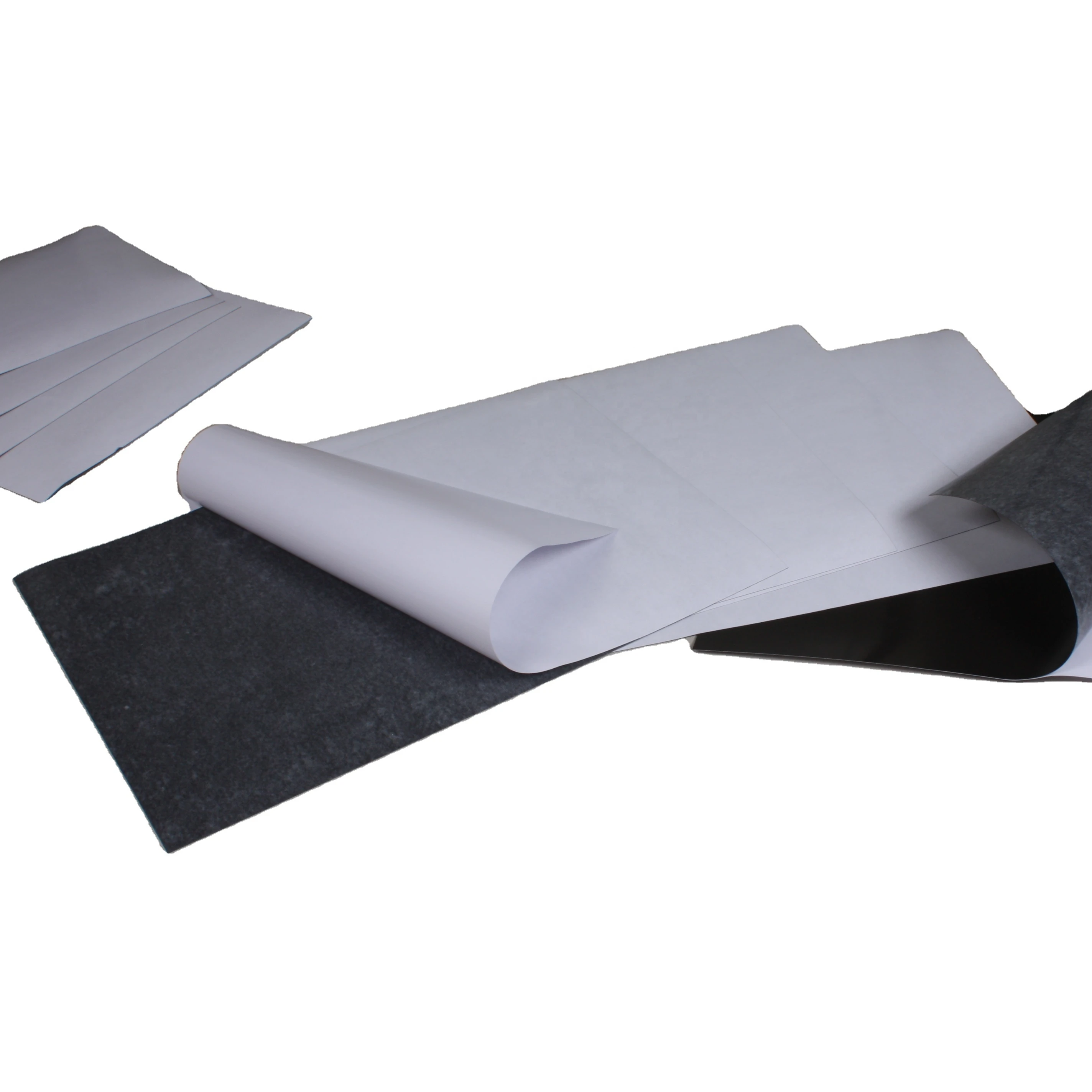 
A4 Flexible Magnetic Sheets Laminated outdoor self adhesive,Rubber magnet different thickness available 