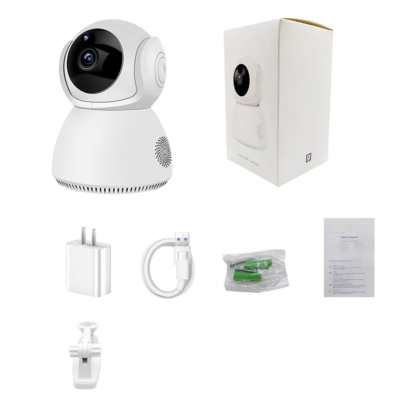 2023 custom products 1080P clear two way audio IR Night Vision cctv ip camera home security alarm system indoor security camera