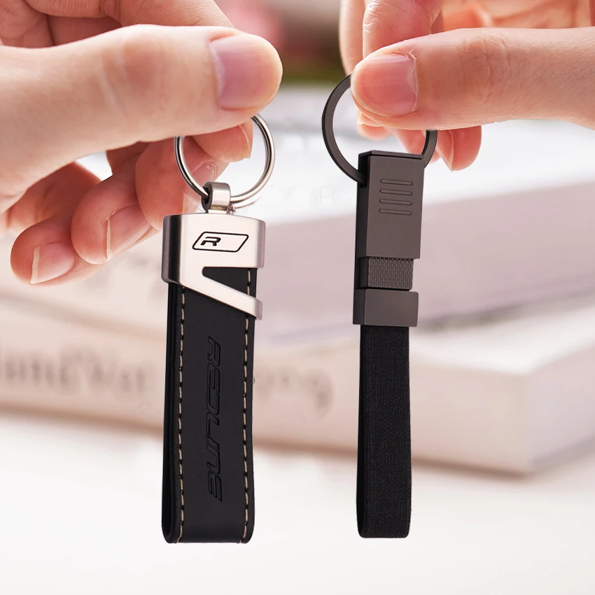 New Product Custom Logo Design Leather Car Key Chain Pendant Key Ring Men Women Bag Key Chain Accessories