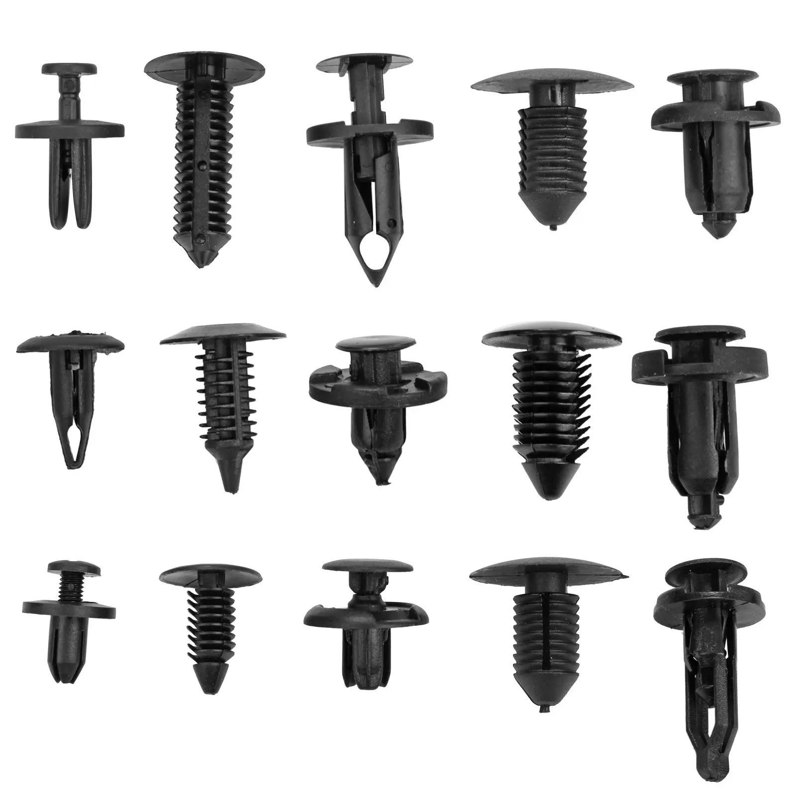 C0137 300pcs  Fasteners Car Door Bumper Mudguard Trim Panel Fender lining Retainer Clip for Nissan Toyota BMW Honda