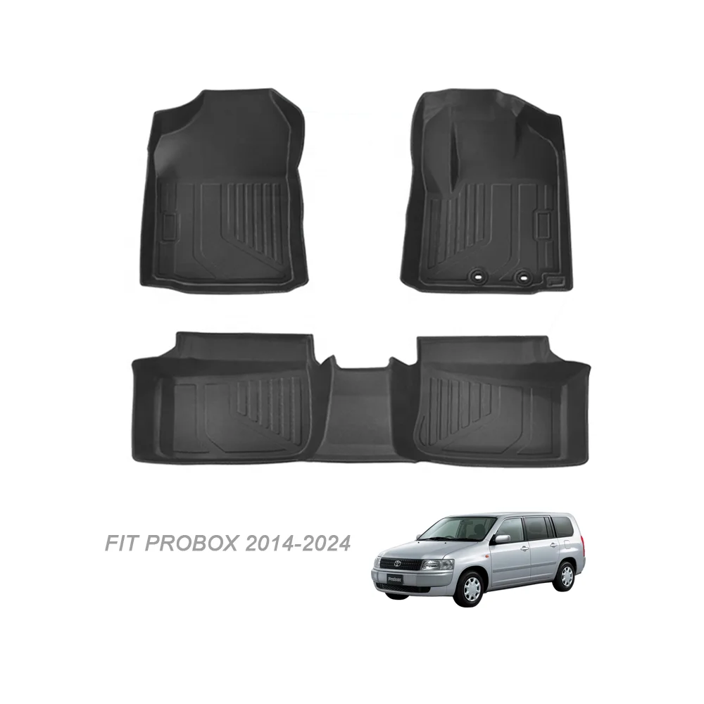 Автомобильные резиновые коврики для Toyota Probox 2014-2024 любую погоду