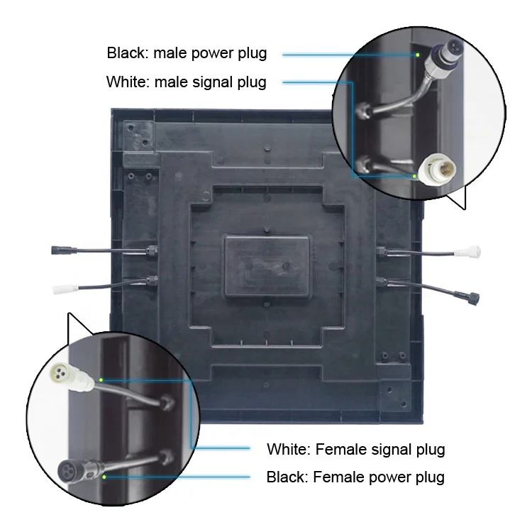 2021 hot selling stage 50*50cm pane tile dance floor 3D mirror led dance floor