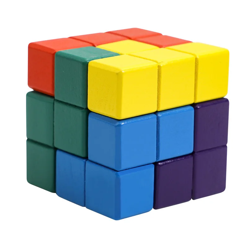 Building block block Luban cube  Ming lock Russian puzzle cube