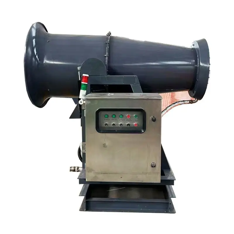 water evaporation cannon water mist cannon fogging gun sprayer for loading unloading port mining yard