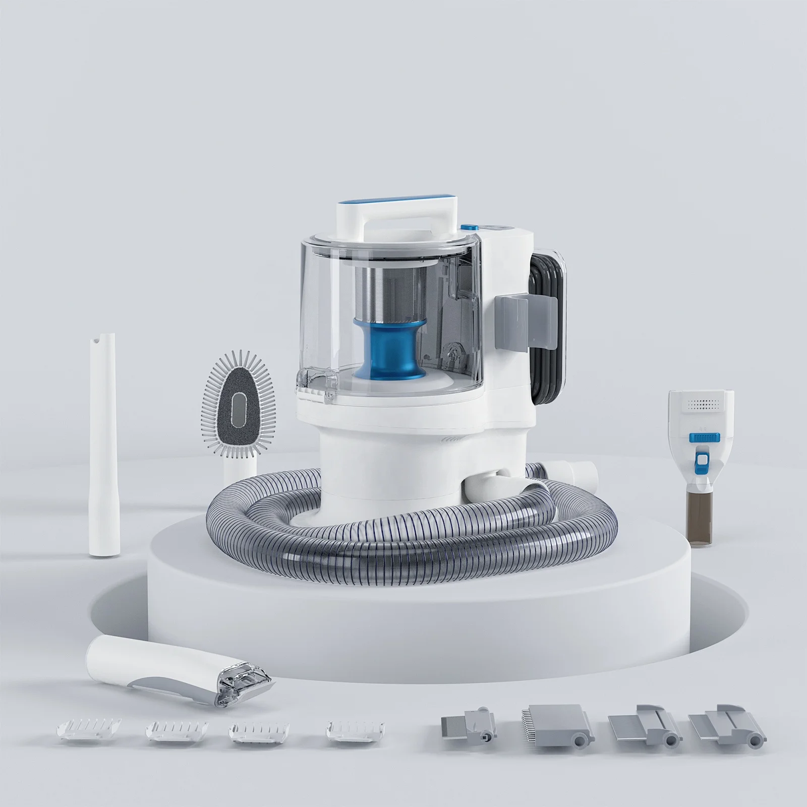 Quality assurance dog hair Vacuum cleaner with pet cutter accessories suitable to pets