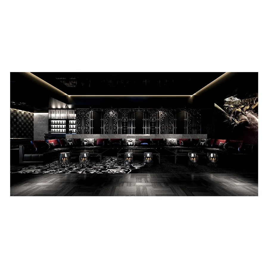 High End Hotel Restaurant Set 5 Star Custom Furniture Bar Stool Chair and Table