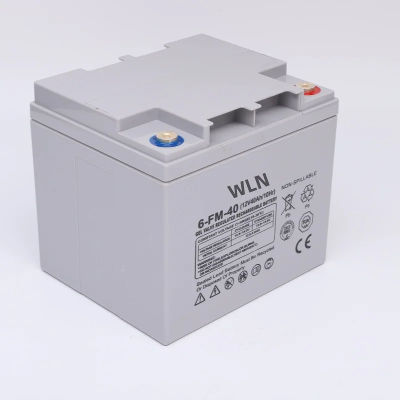 Solar Battery 12V Gel 40Ah High Quality AGM Lead Acid Batteries