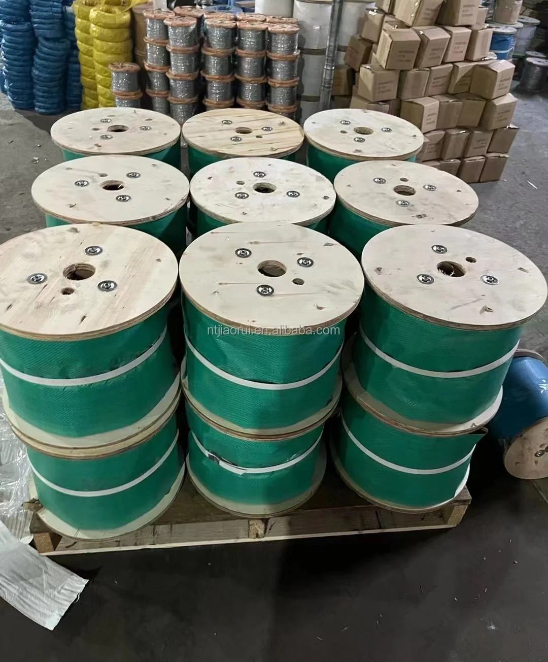 Все проволочные канаты Китай поставщик оцинкованный стальной канат 6x12 + 7fc 9 мм