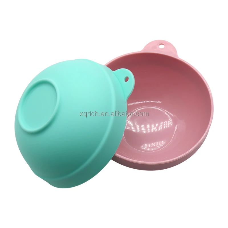 Beauty silicone mixing bowls reusable prep&serve bowl condiment bowls facial mask for skincare DIY Craft Mixing facial mask