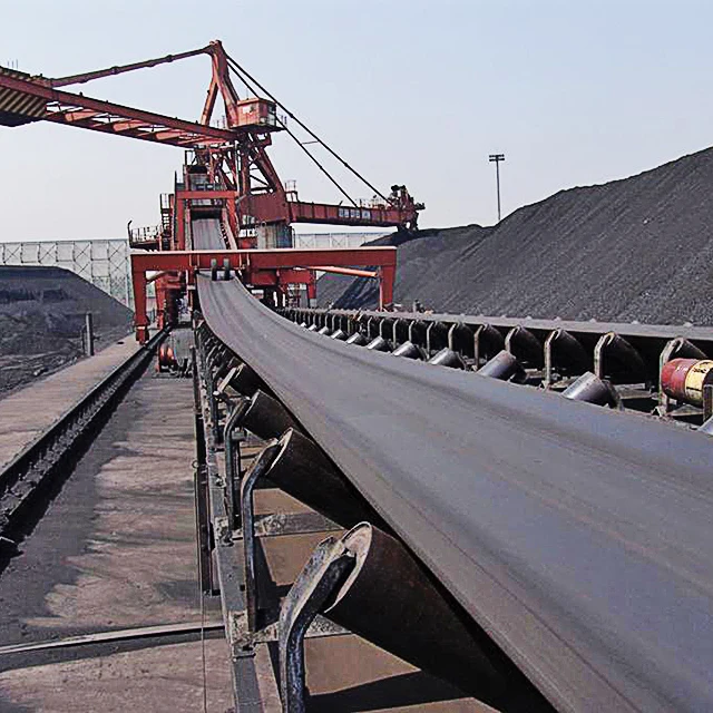 Inclined rubber belt conveyor price sell well in stone crushing line, mining, construction