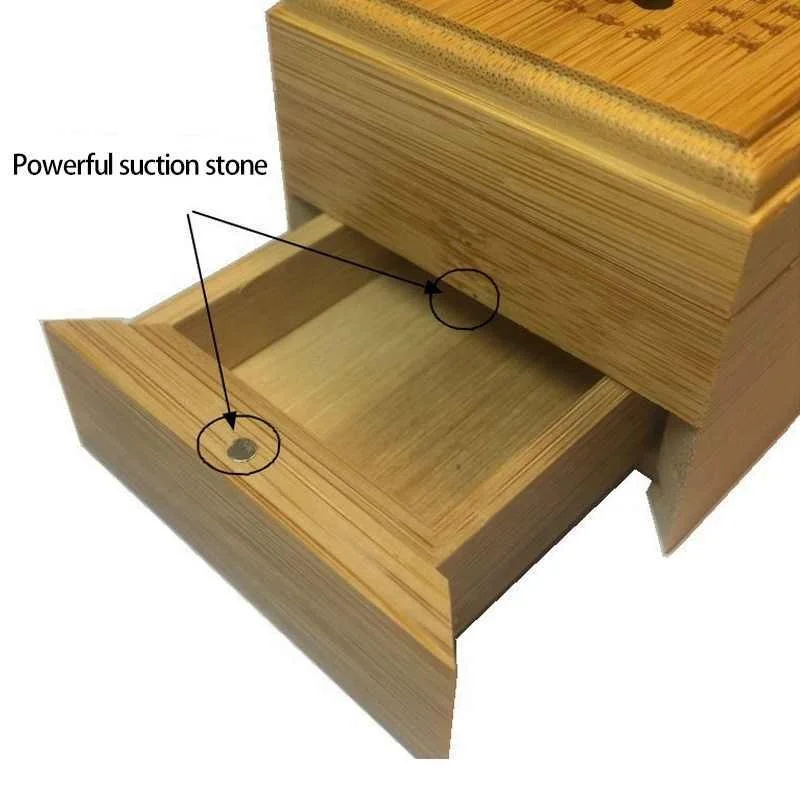 Incense Burner Incense Stick Holder with Drawer Joss-Stick Box Hollow Aromatherapy Zen Lying Censer for Home Office Teahouse