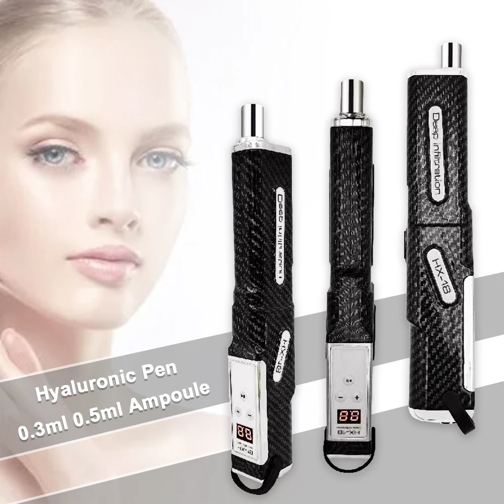 New pink color for beauty salon/0.3ml and 0.5ml needles for facial use and lip use Beauty injector