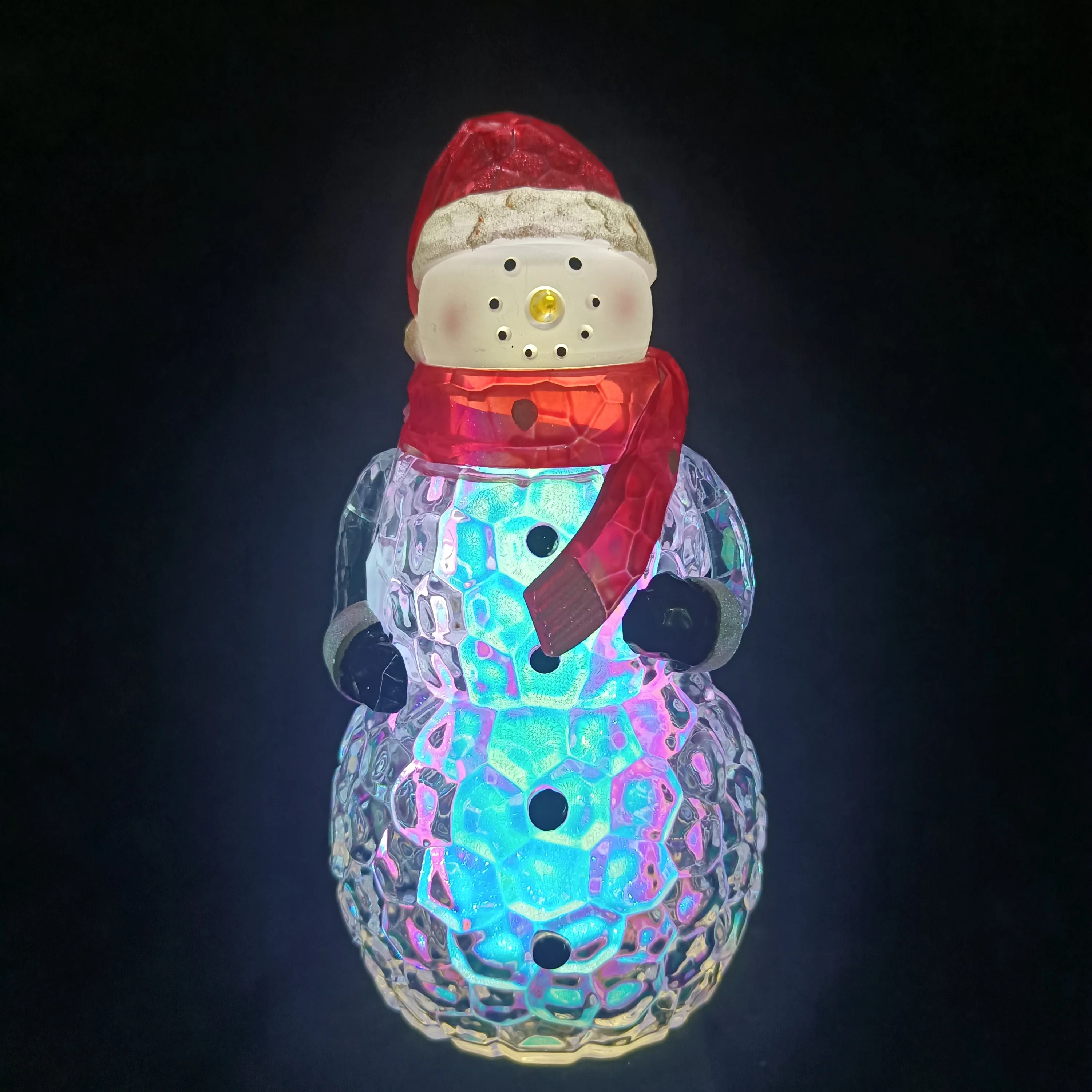 2024 Factory price wholesale acrylic Christmas snowman led Christmas lights