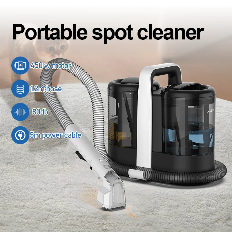 2024 Hot Sale Carpet Spot Cleaner Powerful Suction Carpet Shampooer With Deep Cleaning Large Capacity Spot Remover Cleaner