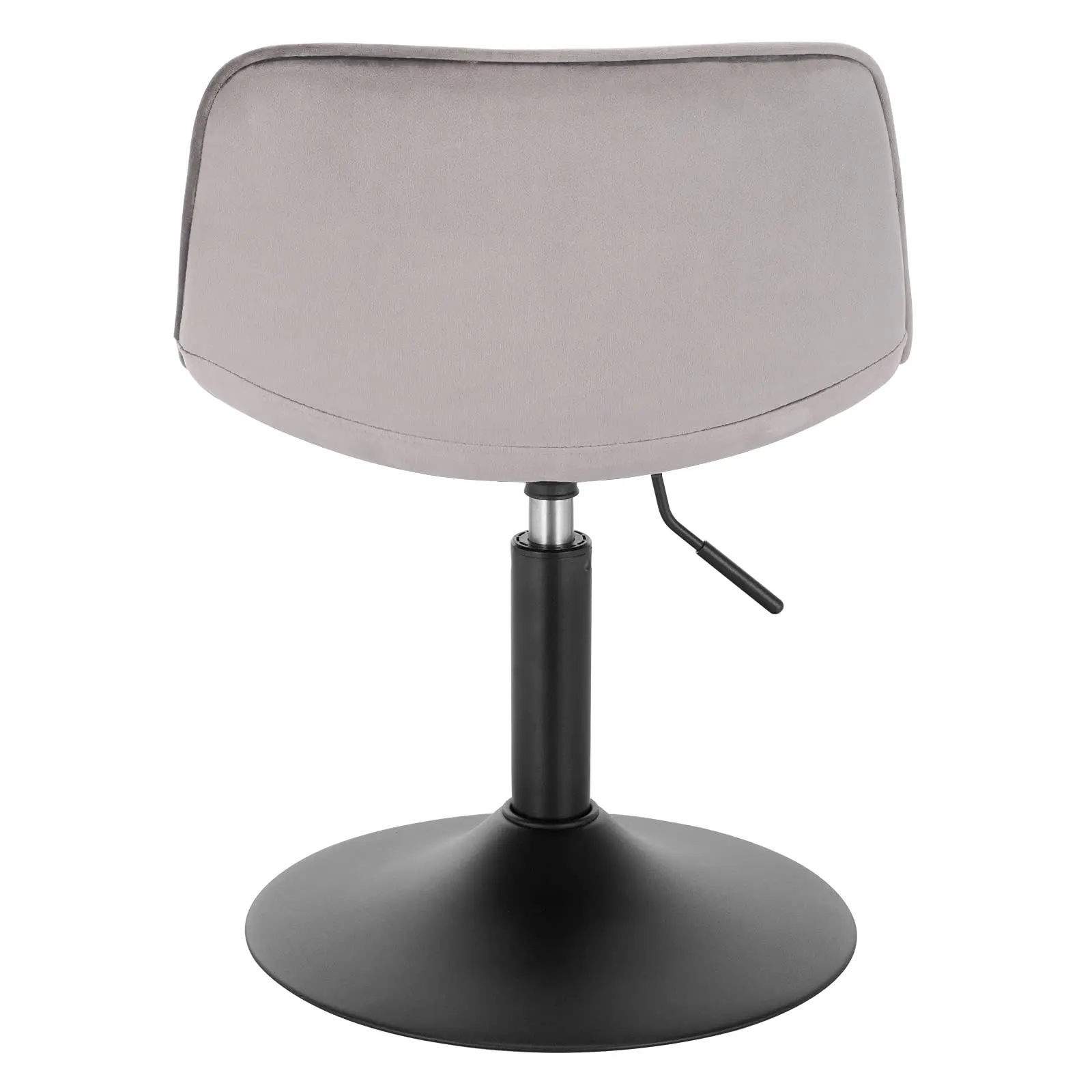 Adjustable Work Dining Makeup Stool Velvet Swivel Chair for Office Home Shop