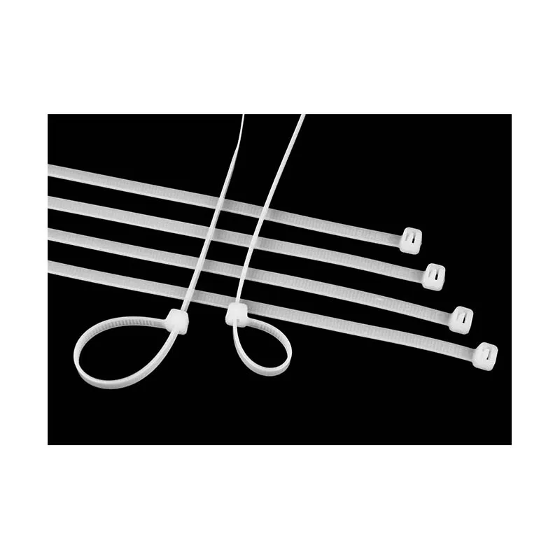 
Manufacturers Hot Sale White Cable Ties One Pull Complete Specifications Color Cable Tie Self-locking Cable Ties 