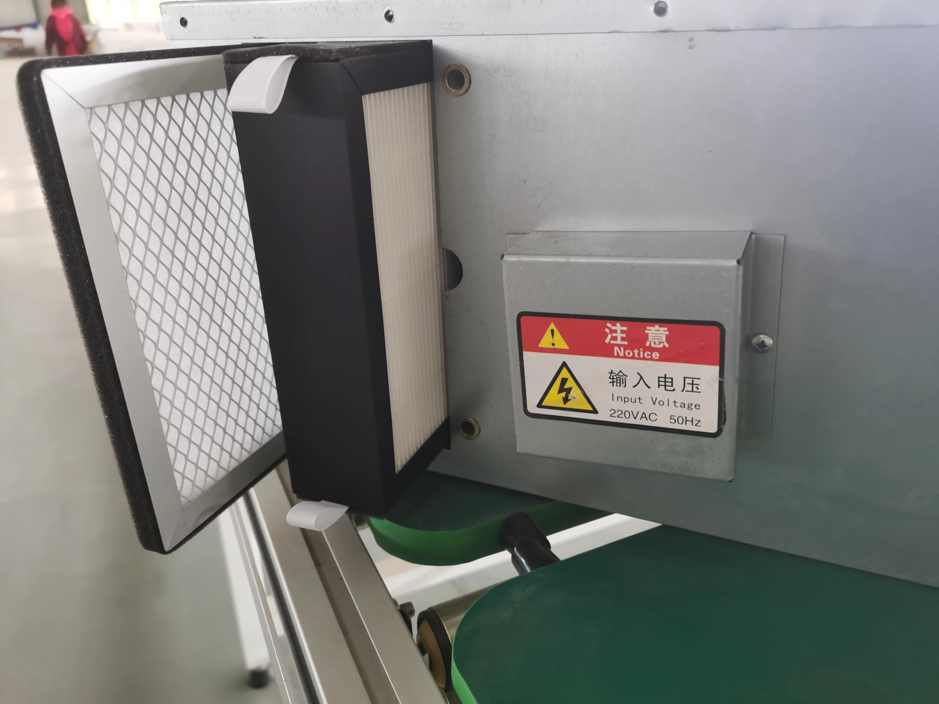 15000cfm Large air volume square mouth smooth air and low noise contain filter One-way flow HVAC HRV