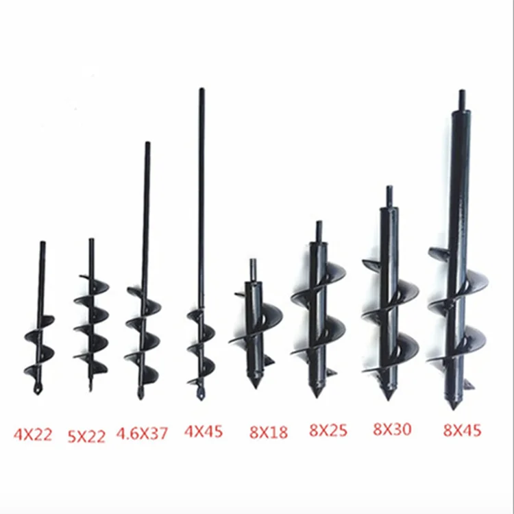 Rotary hammer excavator earth auger drilling soil machine power drills bit