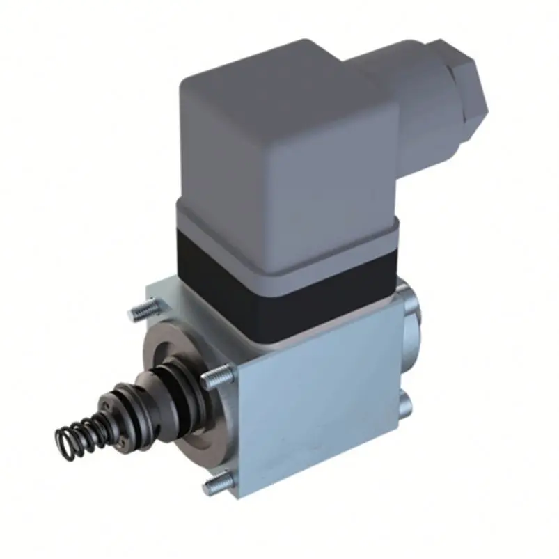 Solenoid operated spool valve