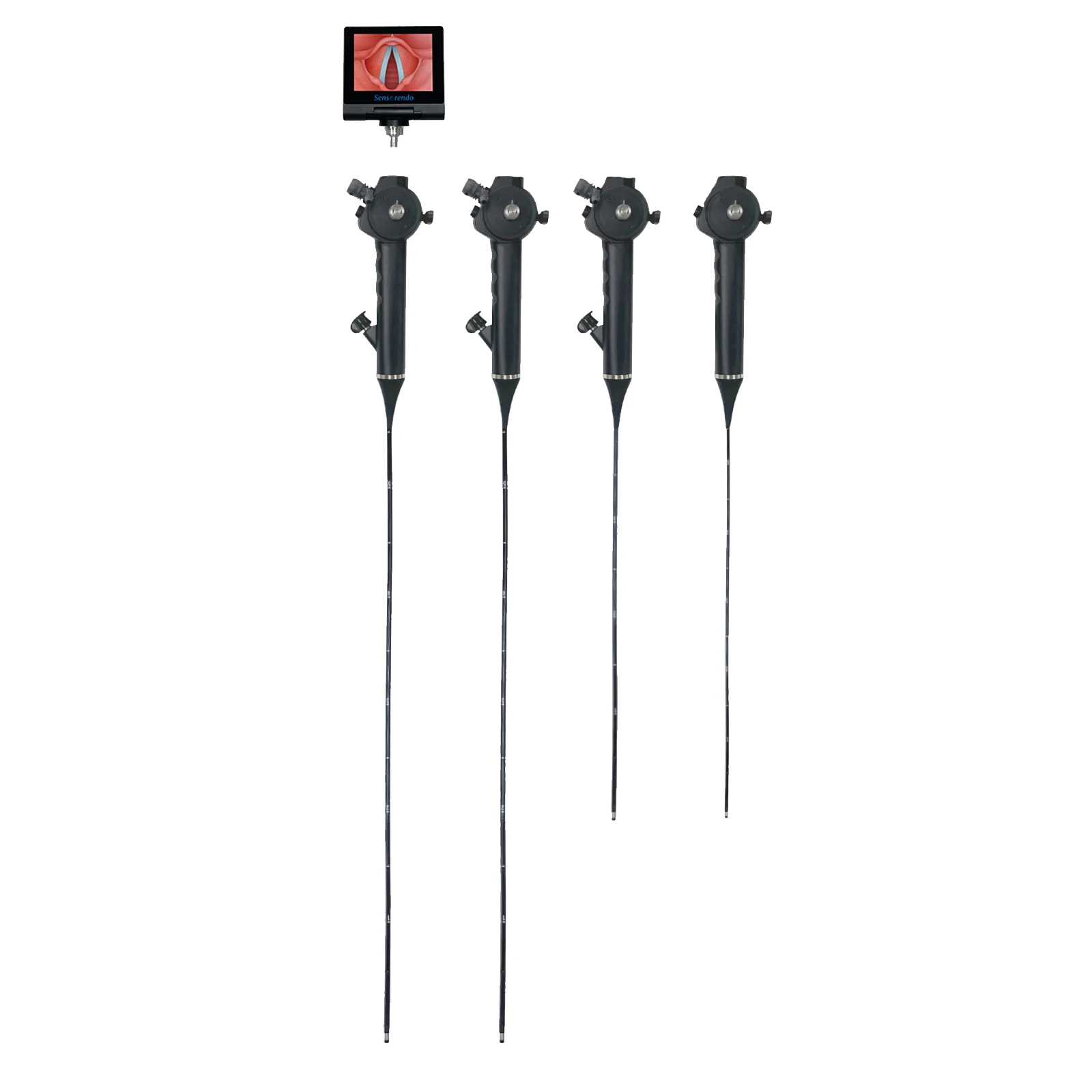 Sensorendo 5.2/2.0mm Touchscreen for Difficult Intubation Flexible Video Laryngoscope rhinolaryngoscope