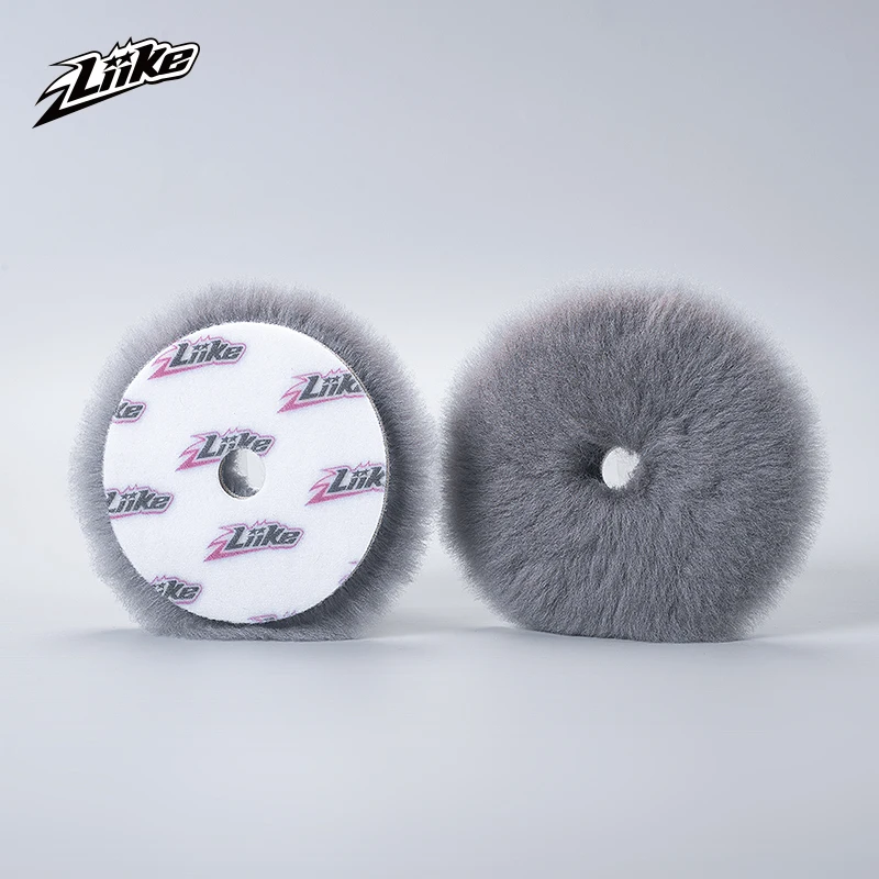 Perfect Wool Compounding Car Detailing Polishing Products Lambs Skin Wool Buffing Pads