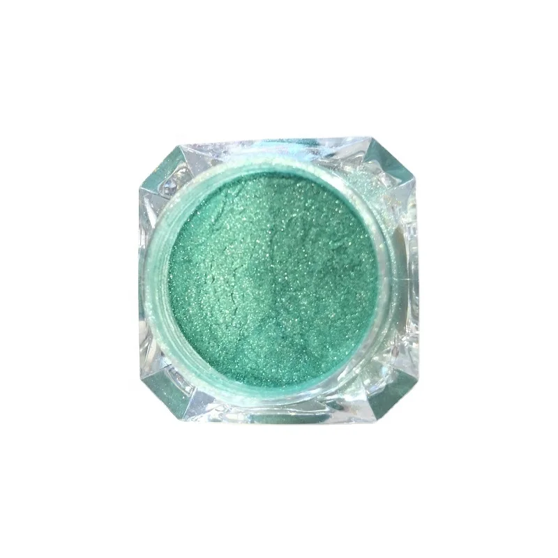 Pearlescent mica powder pigment for industrial coatings or epoxy resin paint